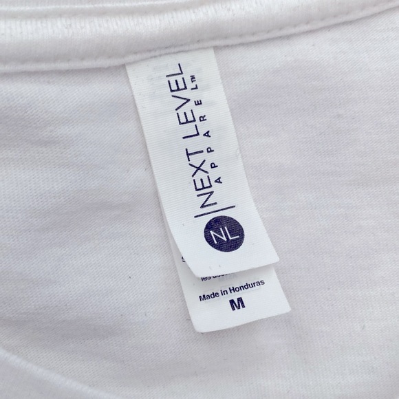 White Short Sleeve Tees - Picture 3 of 7